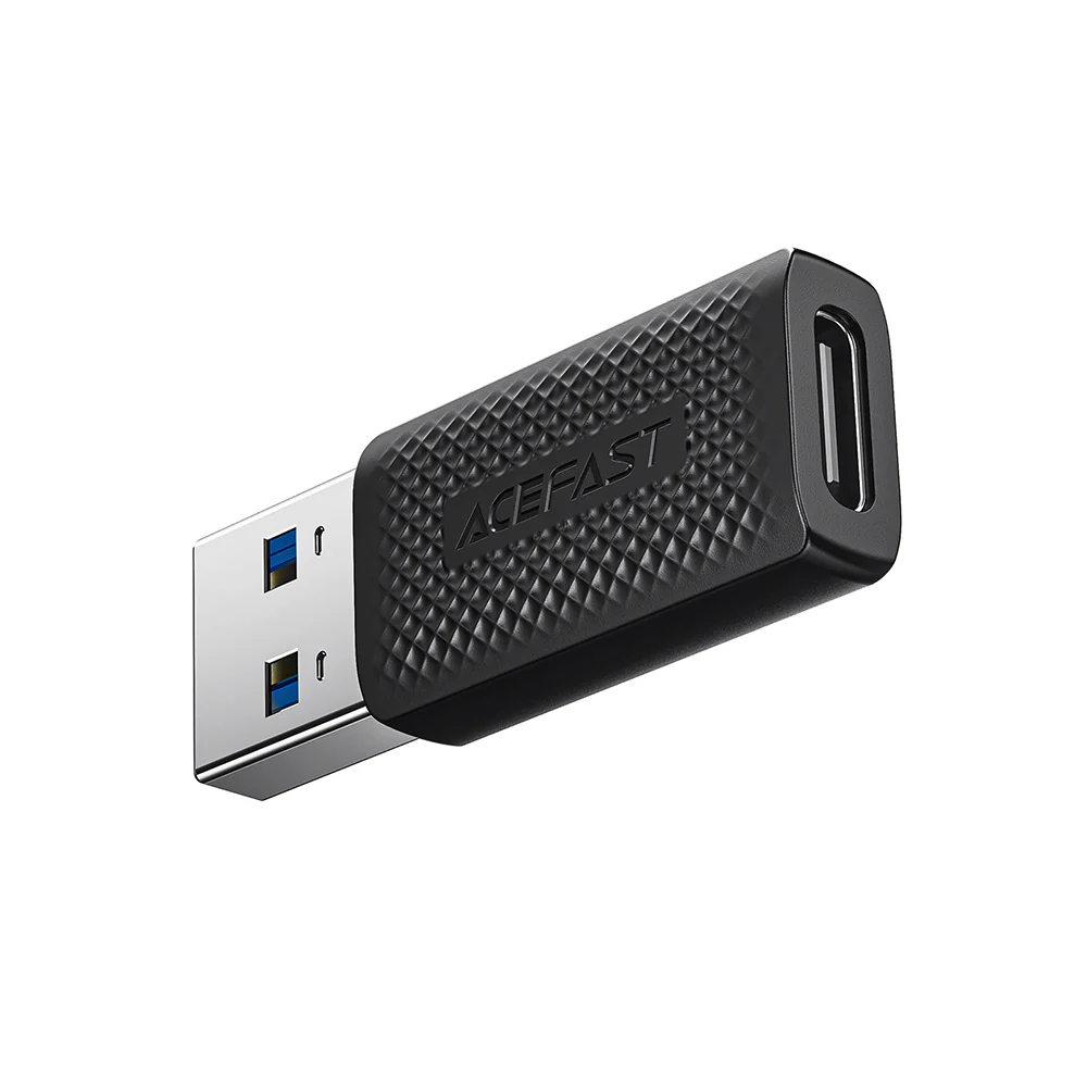 USB-C to USB-A Data and Charging Adapter Acefast J2, Black - Image 4