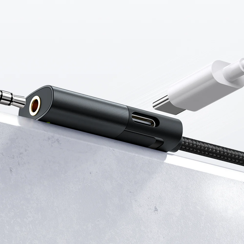 USB-C to USB-C / 3.5mm McDodo CA-1880 Audio Adapter, Black - Image 5