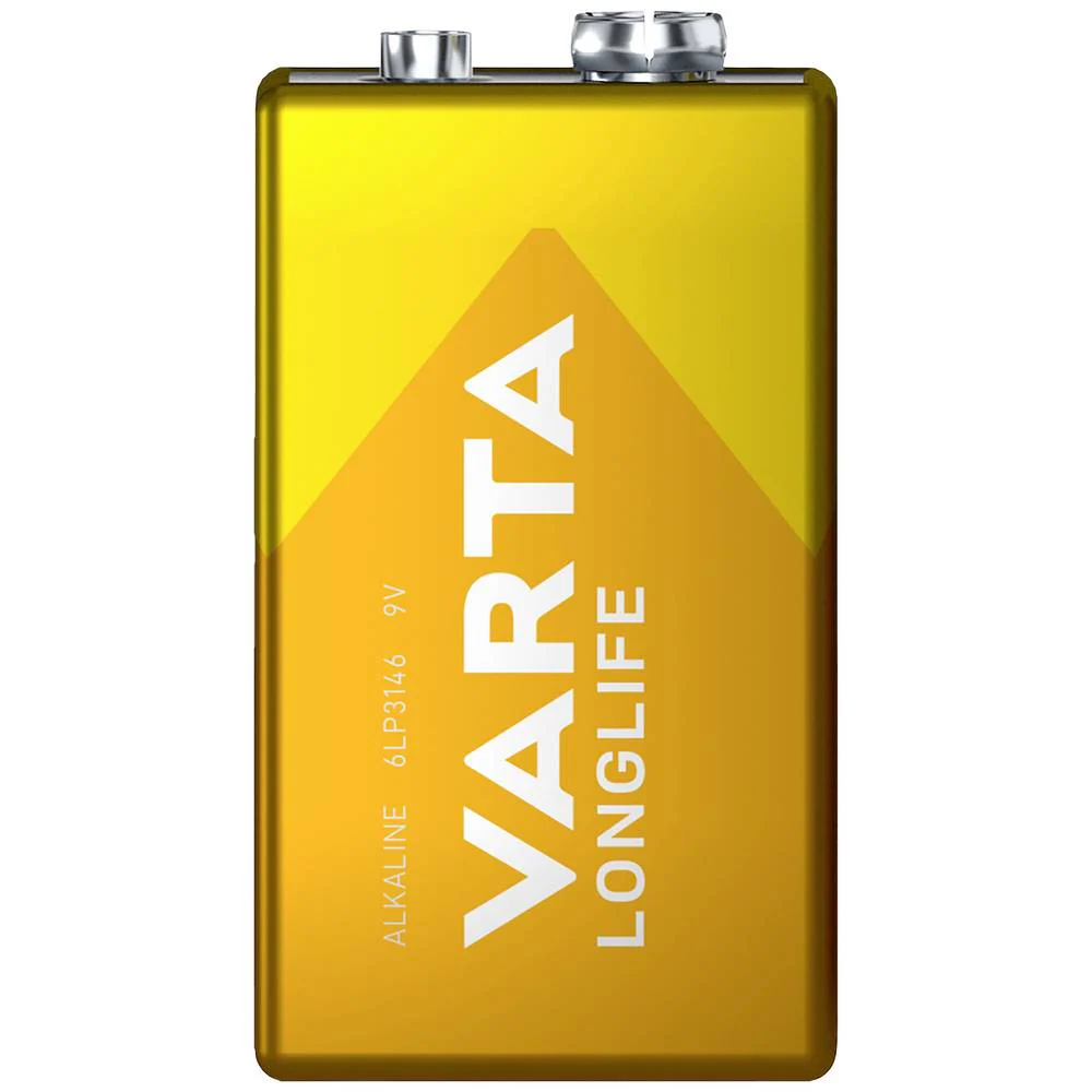 Varta Longlife Battery, 6LR61 (9V) - Image 2