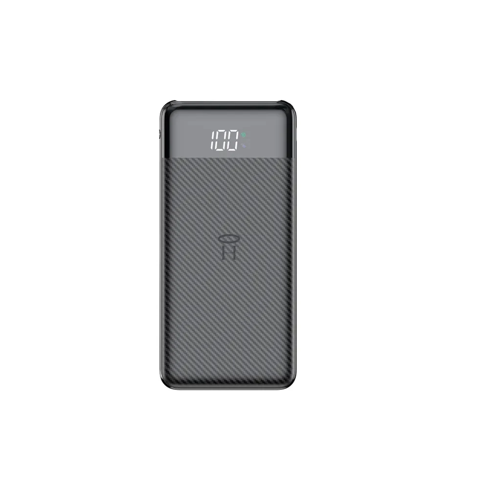 Veger L11 External Battery, 10000mAh, 2 x USB-A, Black - Image 2