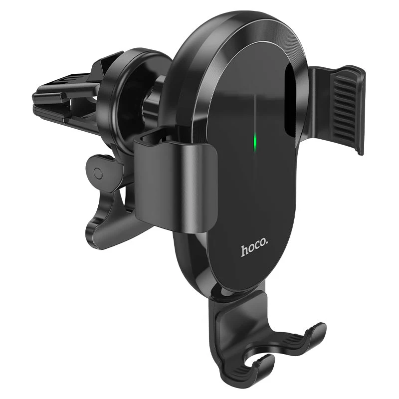 Wireless Car Charger HOCO CA105, 15W, 1.67A, Black - Image 3
