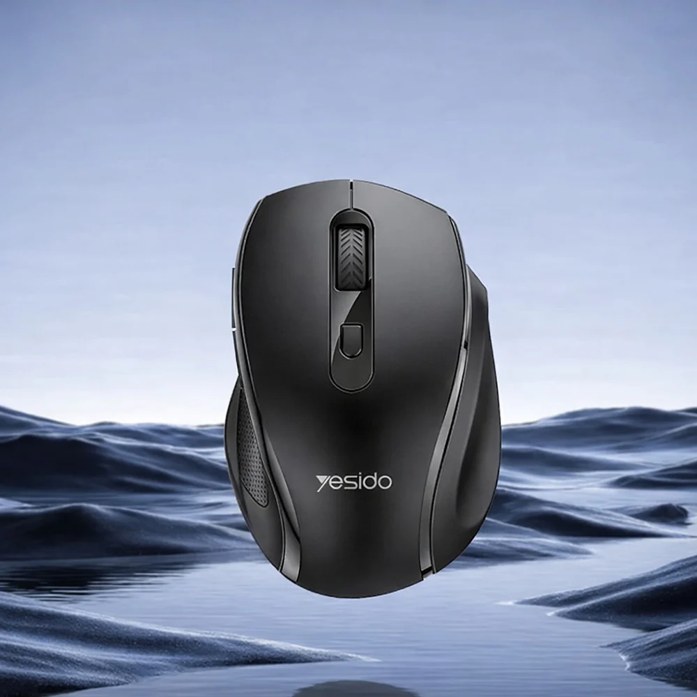 Wireless Mouse Yesido KB45, 800DPI - 1600DPI, Black - Image 4