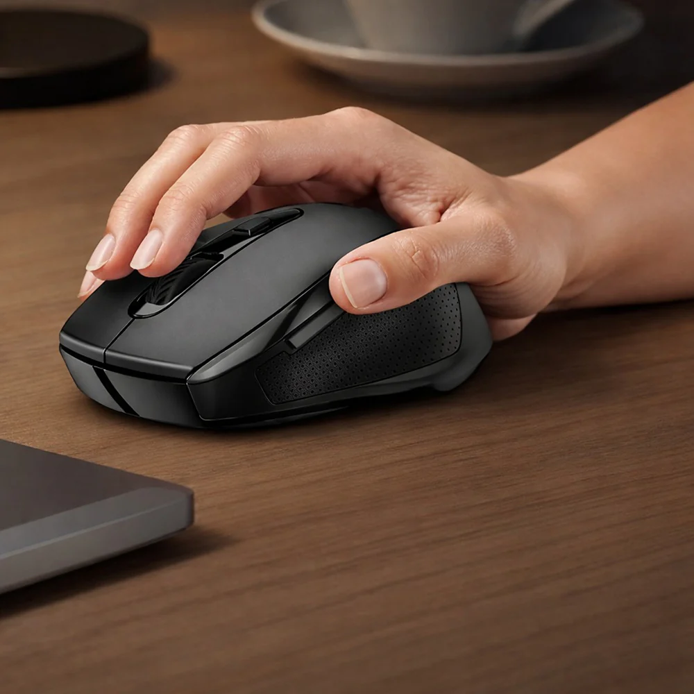 Wireless Mouse Yesido KB45, 800DPI - 1600DPI, Black - Image 5