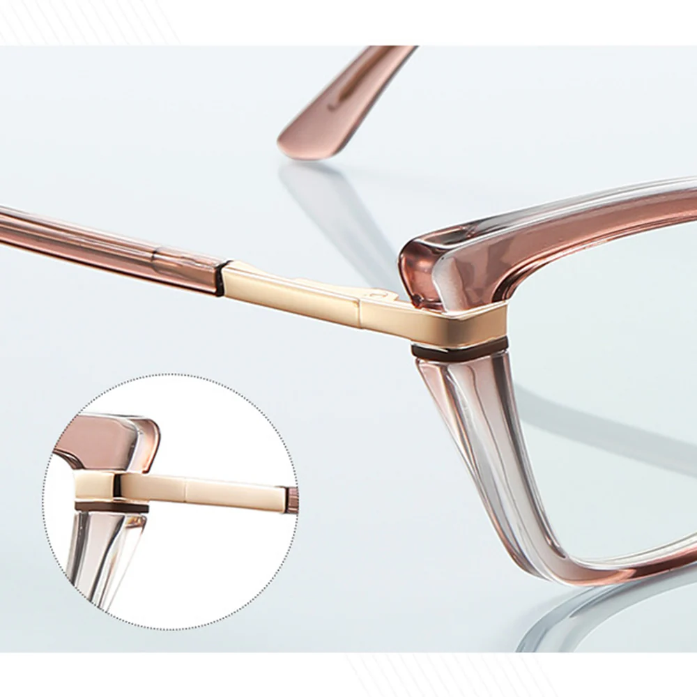 Women's Computer Glasses Techsuit 2271, Anti-Blue Light, Black - Image 11
