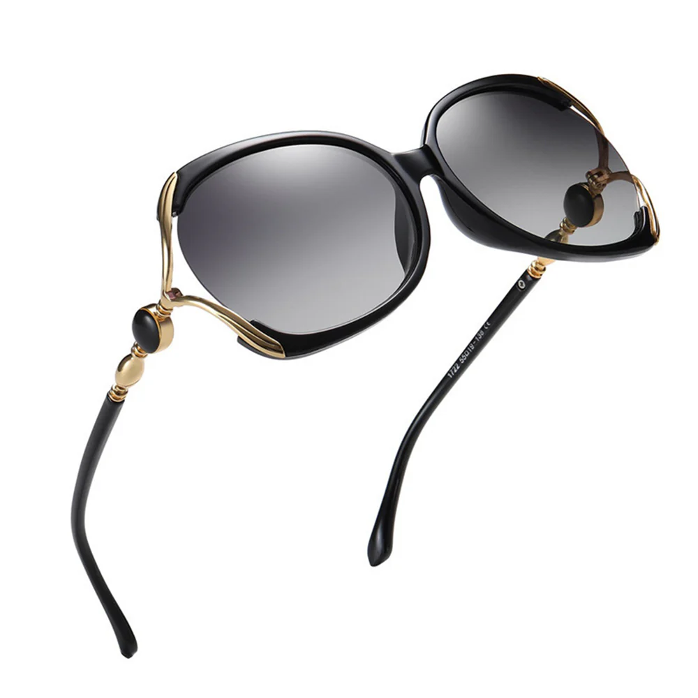 Women's Techsuit 1722 Sunglasses, Polarized, UV Protection, Black Gray - Image 3