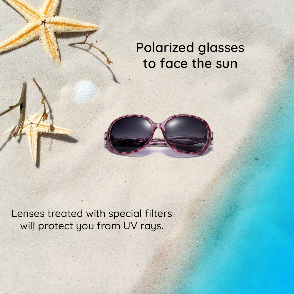 Women's Techsuit 2962 Sunglasses, Polarized, UV Protection, Purple - Image 5