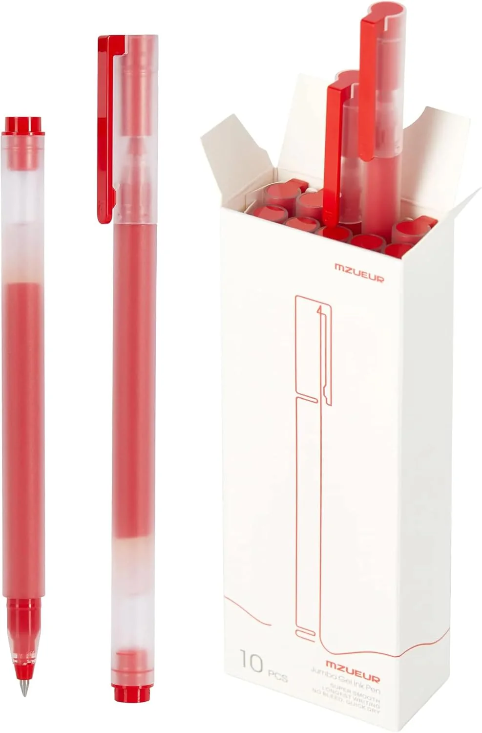 Xiaomi Pen, Red Gel, 0.5mm, Set of 10 pieces BHR8863GL - Image 2