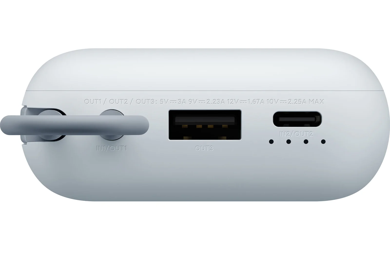 Xiaomi Pocket External Battery, 10000mAh, 22.5W, QC + PD, 1 x USB-A - 2 x USB-C, Blue BHR9073GL - Image 4