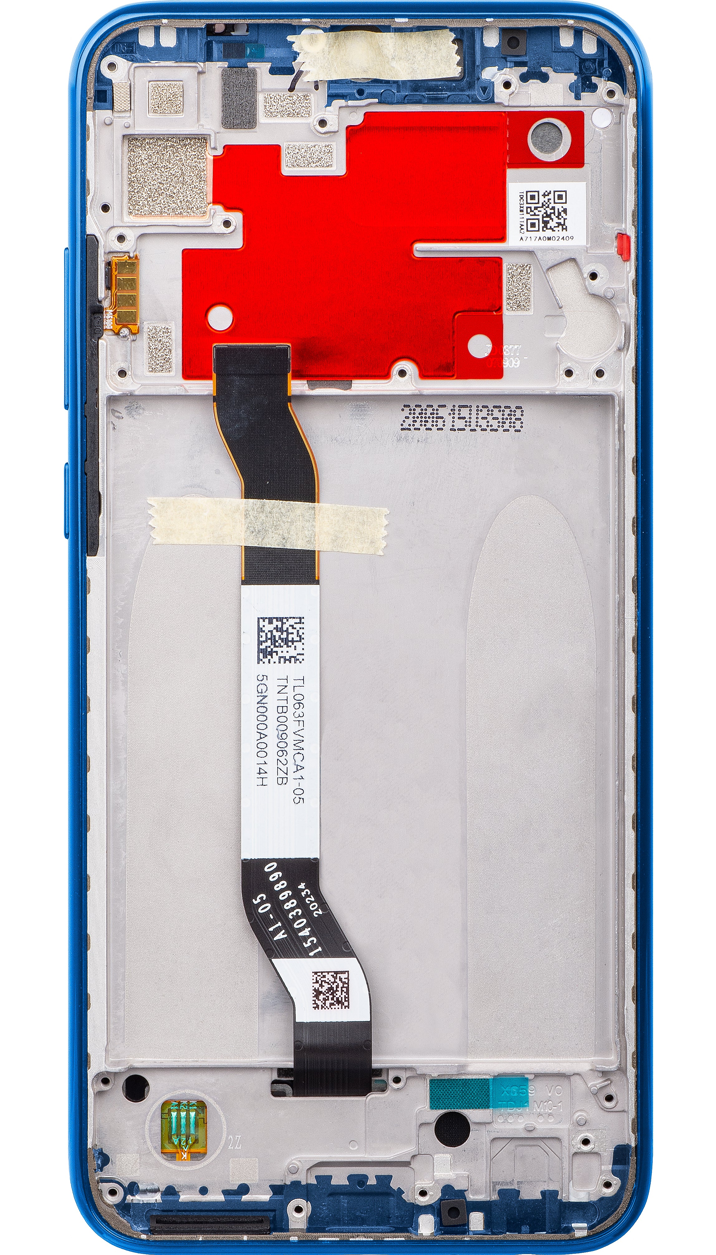 Xiaomi Redmi Note 8T Display with Touchscreen, with Frame, Blue, Service Pack 5600030C3X00 - Image 3