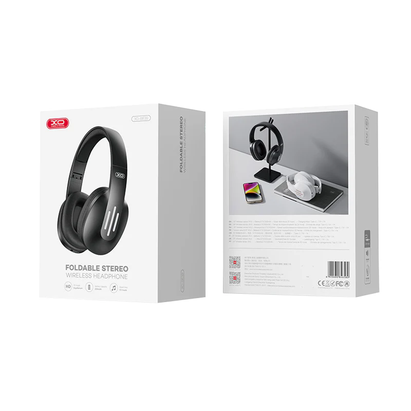 XO Design BE39 Bluetooth Handsfree, A2DP, Black - Image 4