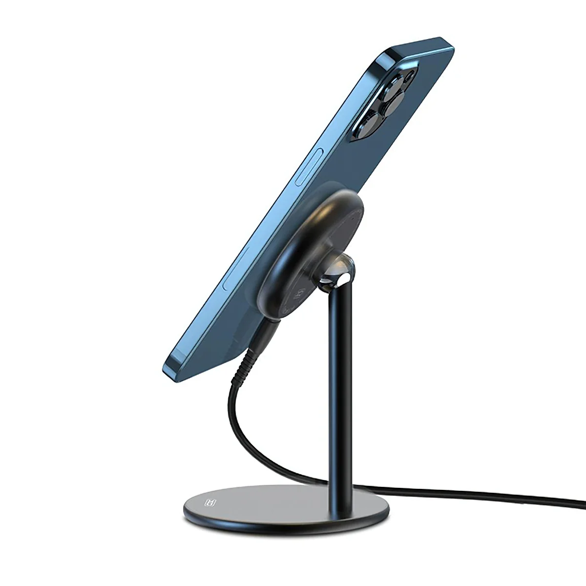 XO Design CX007 Wireless Network Charger, 15W, 1.67A, Black - Image 4