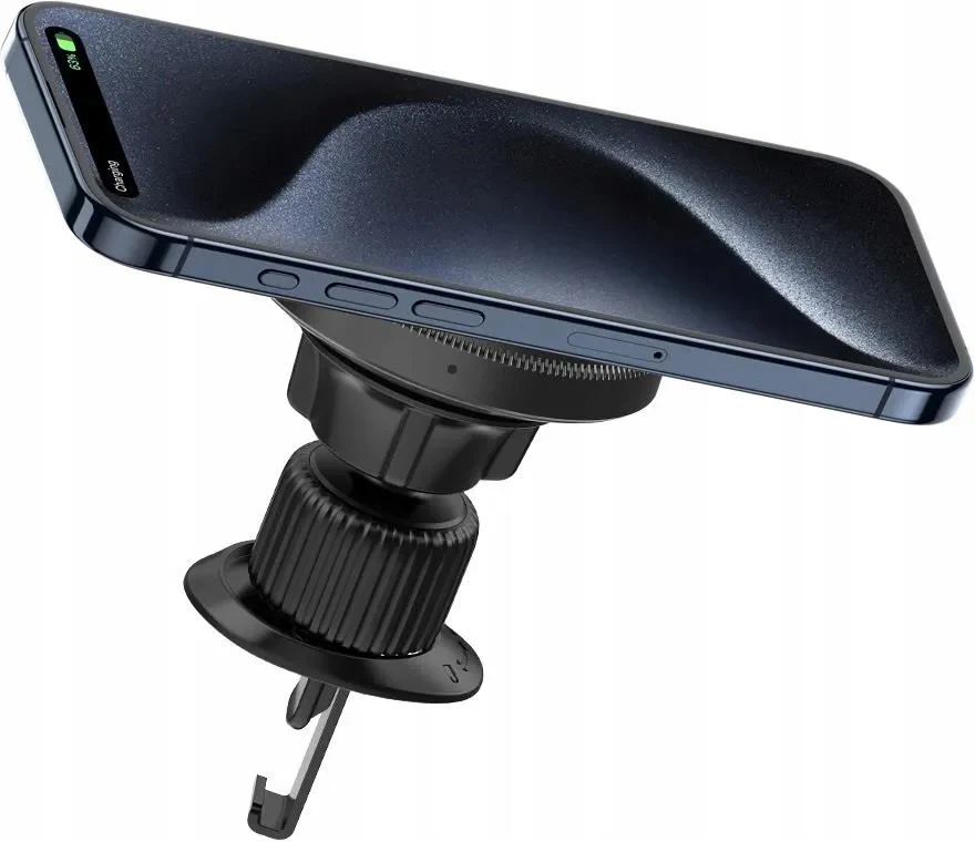 XO Design CX025 Wireless Car Charger, 15W, 1.67A, Black - Image 3