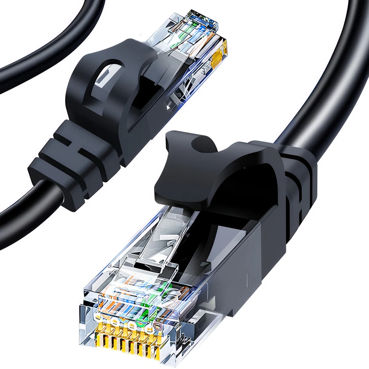 XO Design GB007 Network Cable, UTP, Cat6, 1m, Blue - Image 2