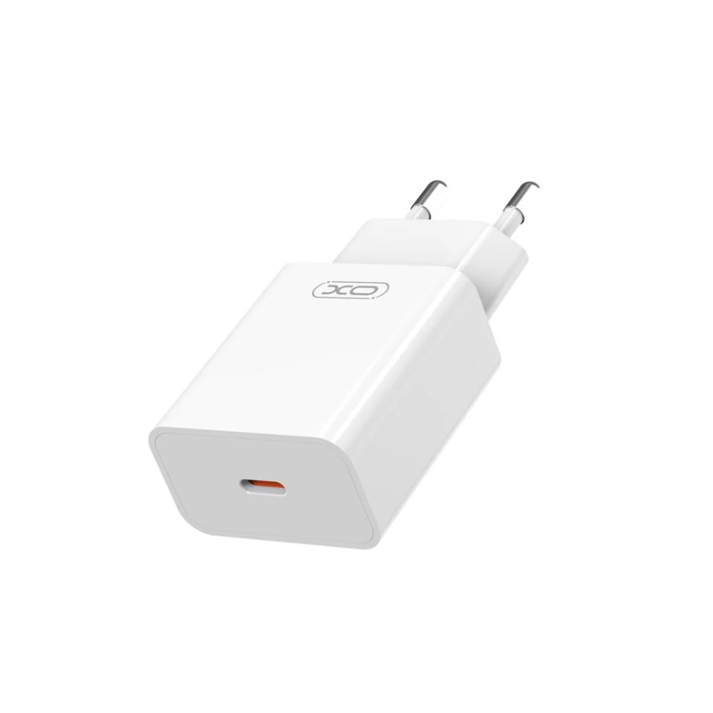 XO Design L126 Network Charger, 20W, 3A, 1 x USB-C, White - Image 4