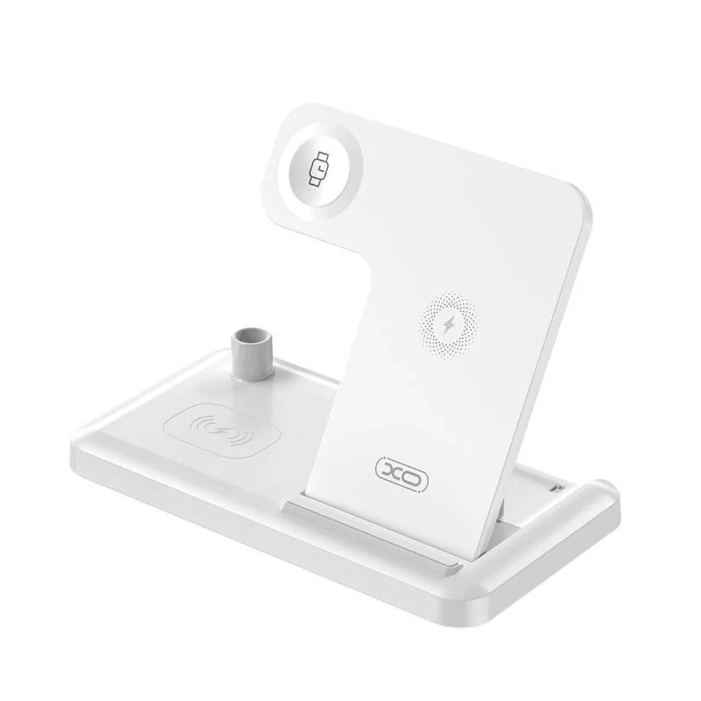 XO Design WX033 4in1 Wireless Network Charger, 15W, 1.67A, White
