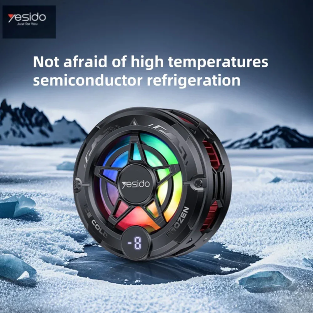 Yesido C226 Gaming Phone Cooler, Grey - Image 2