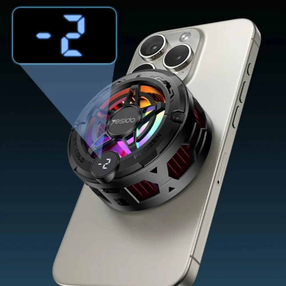 Yesido C226 Gaming Phone Cooler, Grey - Image 3