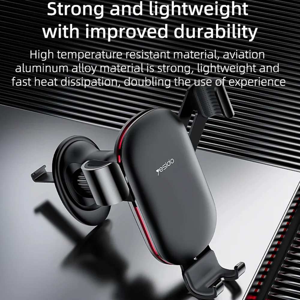 Yesido C243 Universal Car Holder, Black - Image 4