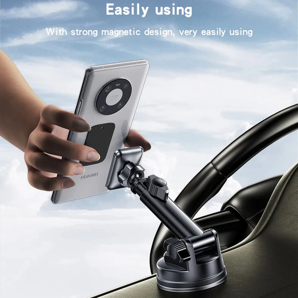 Yesido C263 Universal Magnetic Car Holder, Black - Image 4