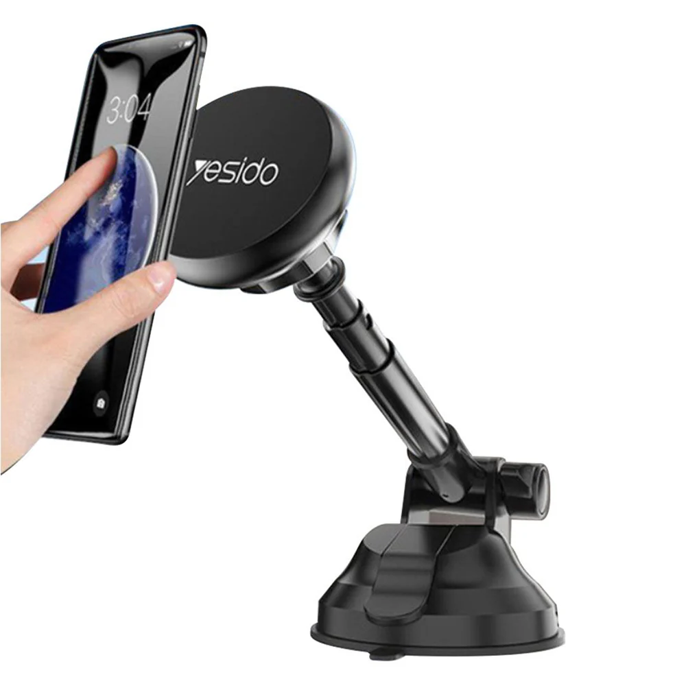 Yesido C41 Universal Magnetic Car Holder, Black - Image 2