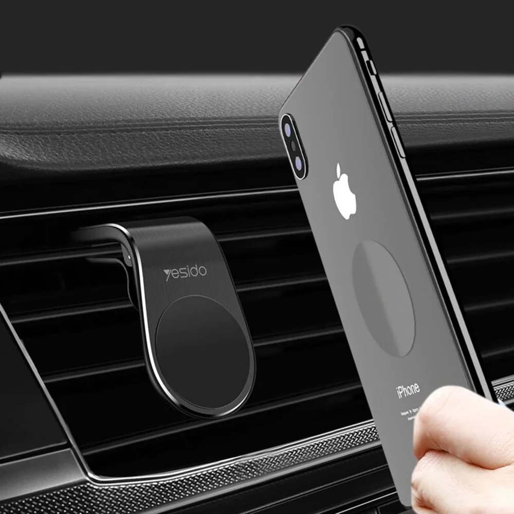 Yesido C64 Magnetic Car Holder, Universal, Black - Image 3