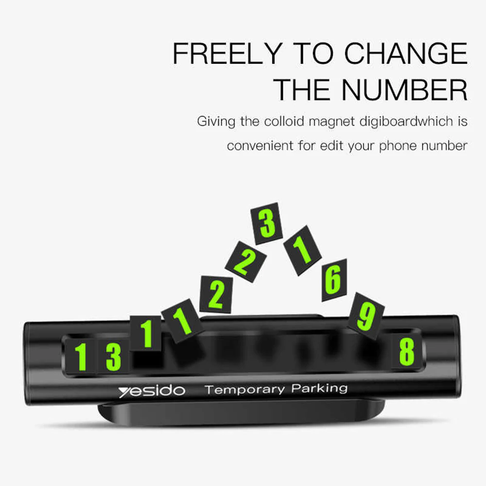 Yesido C68 Car Phone Number Holder - Image 6