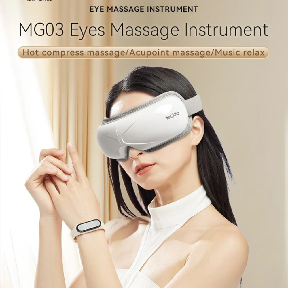 Yesido MG03 Eye Massage Device, White - Image 2