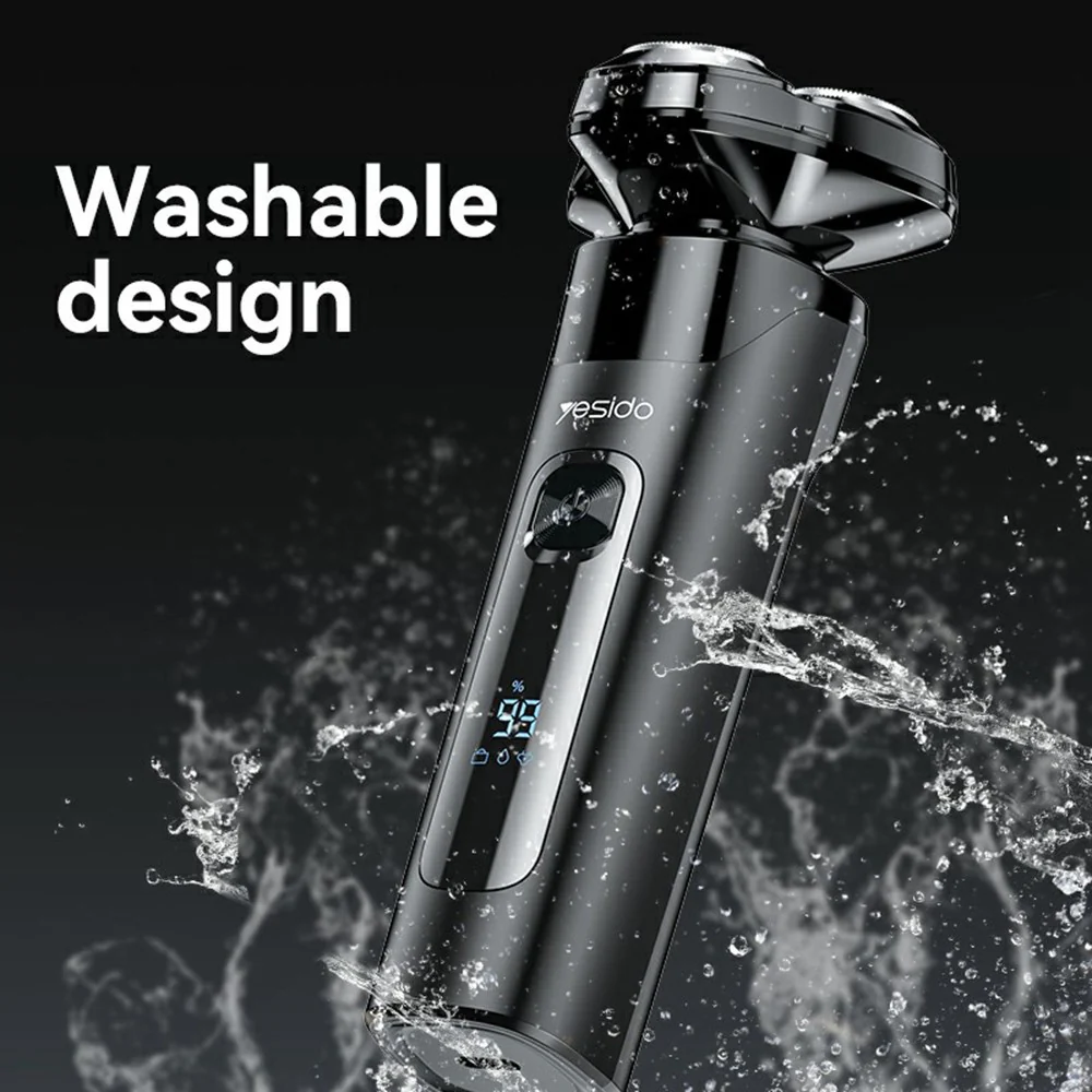 Yesido MG05 Shaver, Black - Image 3