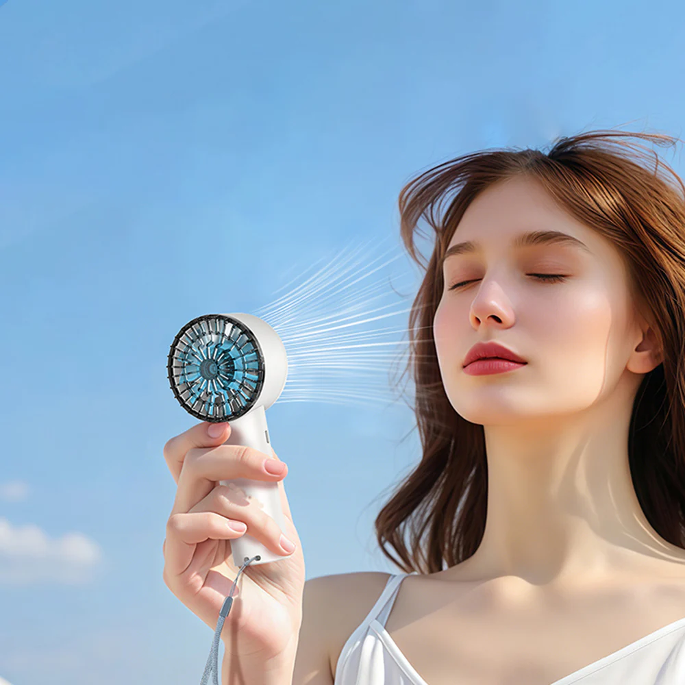 Yesido YF18 Portable Fan, Black - Image 4