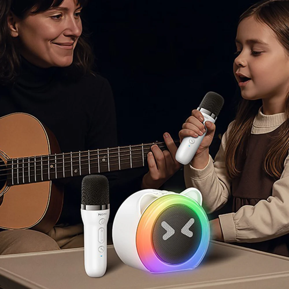 Yesido YSW36 Kids Bluetooth Speaker, 5W, Karaoke, White - Image 5
